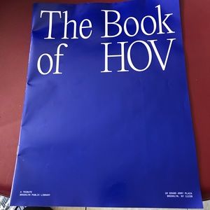 Brooklyn Public Library book of HOV Pamphlet (RARE!)